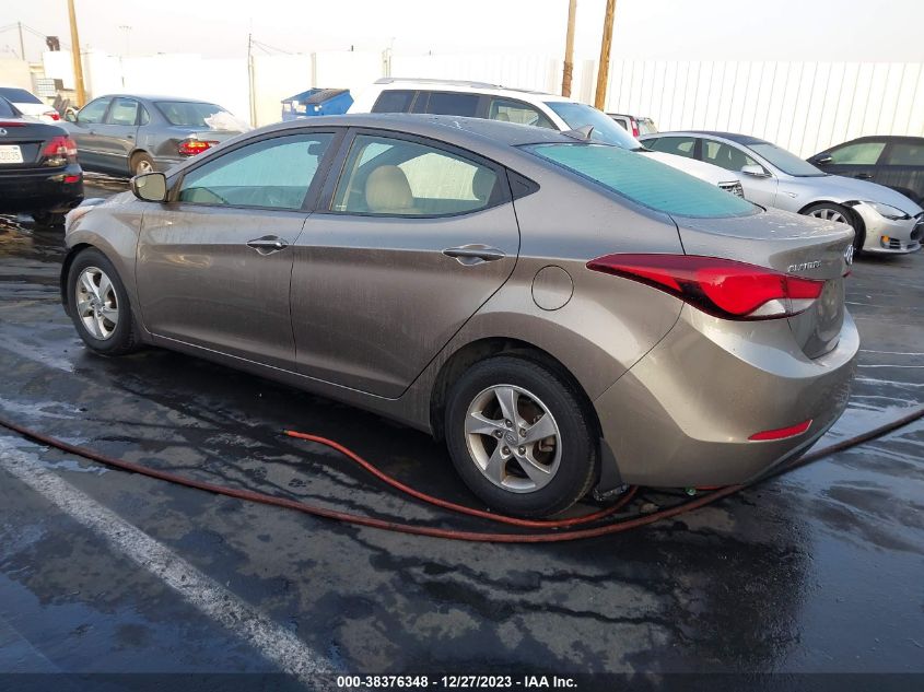 2014 HYUNDAI ELANTRA SE - 5NPDH4AE6EH518121