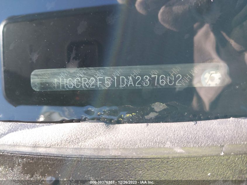 2013 HONDA ACCORD SPORT - 1HGCR2F51DA237602