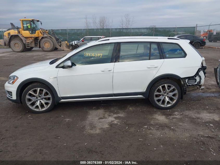 3VWH17AU8HM544116 | 2017 VOLKSWAGEN GOLF ALLTRACK