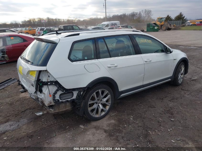 3VWH17AU8HM544116 | 2017 VOLKSWAGEN GOLF ALLTRACK