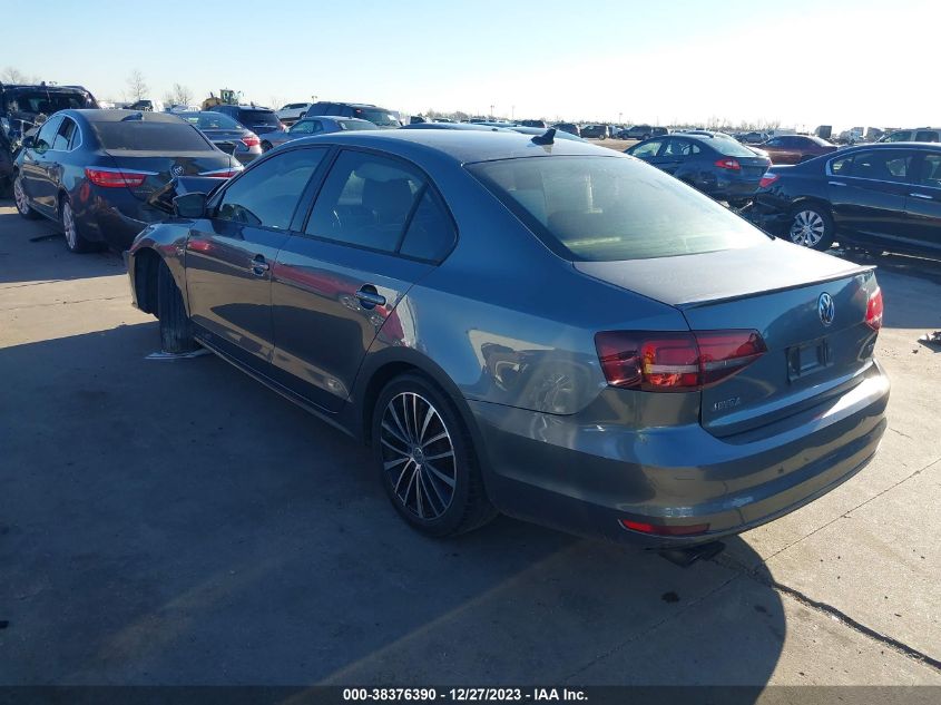 2016 VOLKSWAGEN JETTA 1.8T SPORT - 3VWD17AJ3GM238024