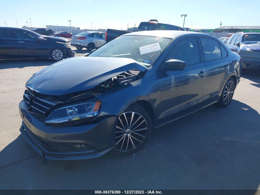 2016 VOLKSWAGEN JETTA 1.8T SPORT - 3VWD17AJ3GM238024