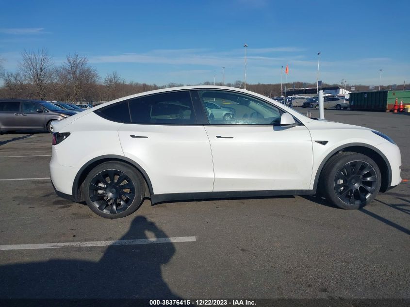 2021 TESLA MODEL Y LONG RANGE DUAL MOTOR ALL-WHEEL DRIVE - 5YJYGDEE9MF232243