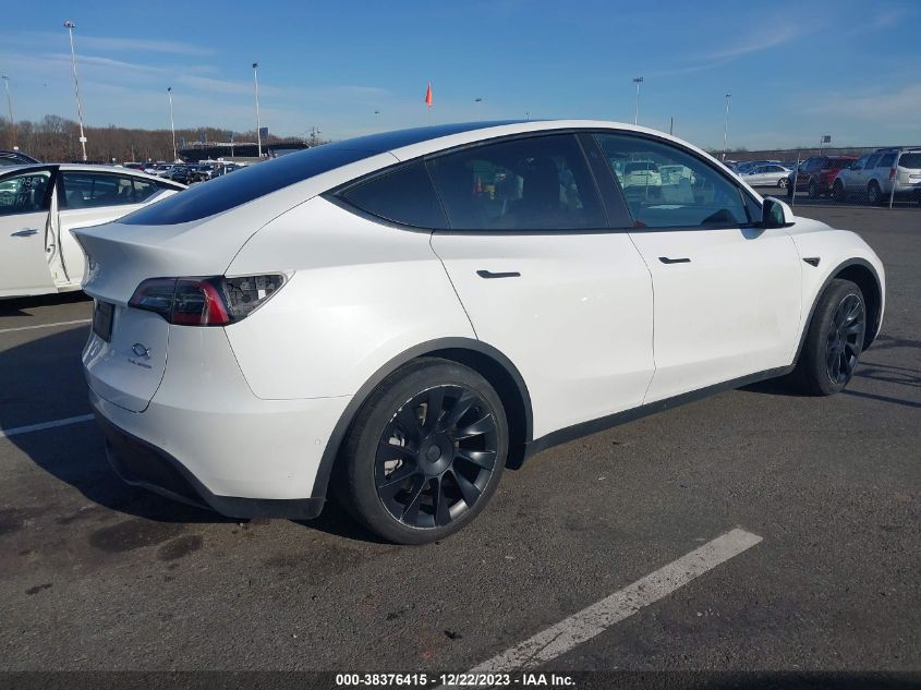 2021 TESLA MODEL Y LONG RANGE DUAL MOTOR ALL-WHEEL DRIVE - 5YJYGDEE9MF232243