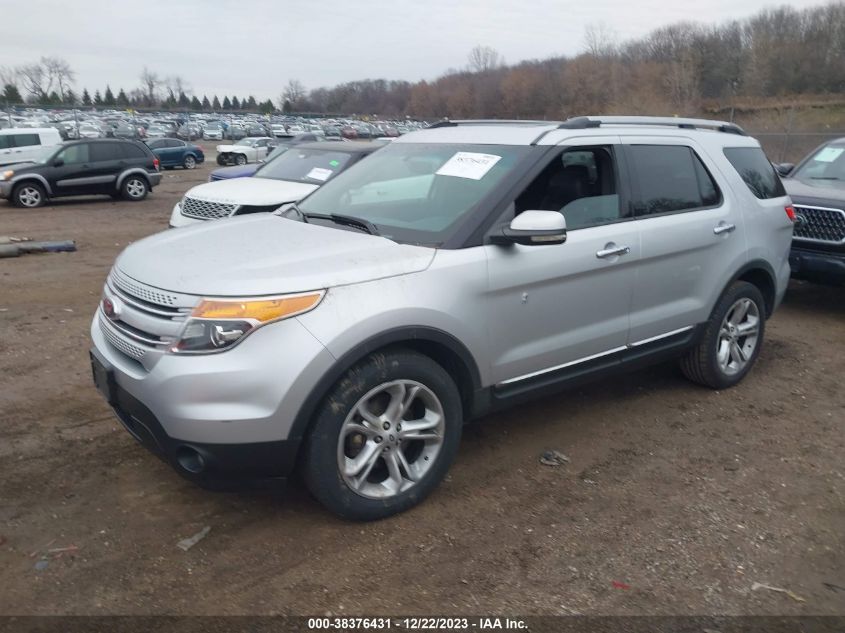 2013 FORD EXPLORER LIMITED - 1FM5K8F86DGA27546