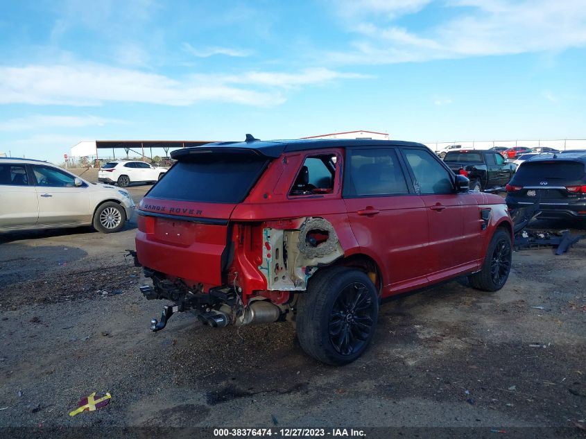 2015 LAND ROVER RANGE ROVER SPORT 3.0L V6 SUPERCHARGED HSE - SALWR2VF7FA613317