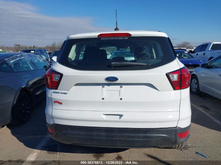 2019 FORD ESCAPE S - 1FMCU0F75KUA67285