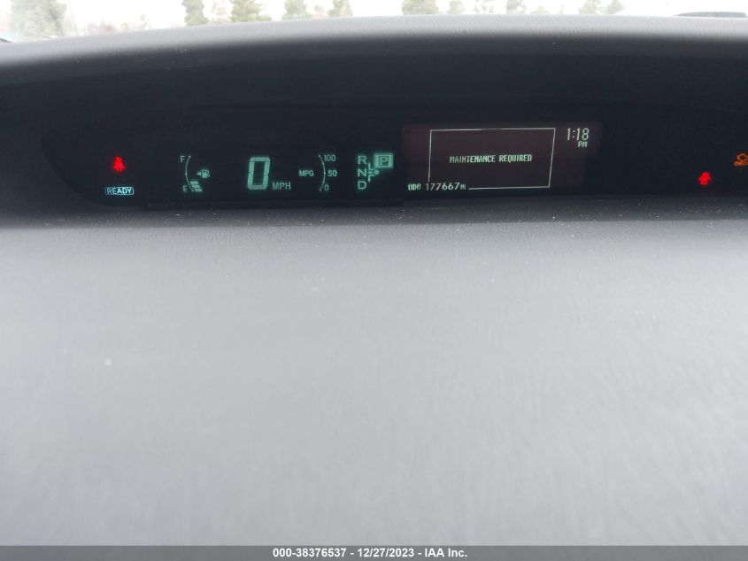 2014 TOYOTA PRIUS THREE - JTDKN3DU6E0384009