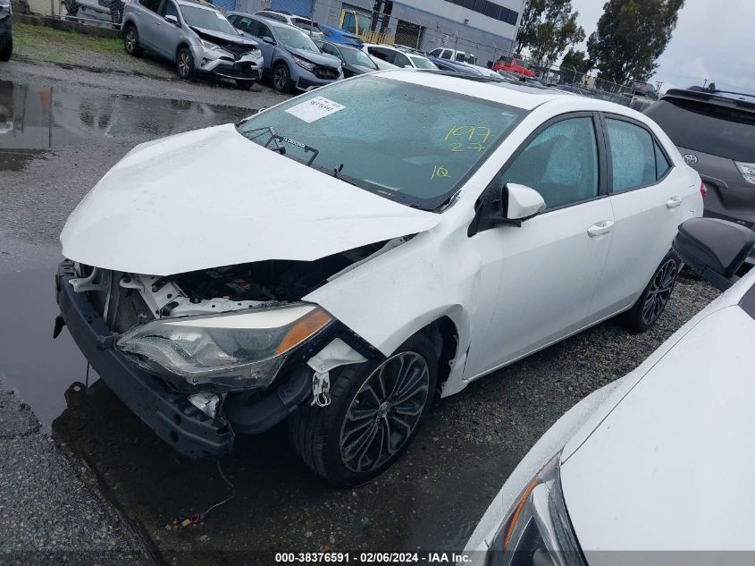 2015 TOYOTA COROLLA L/LE/LE PLS/PRM/S/S PLS - 5YFBURHE2FP232633