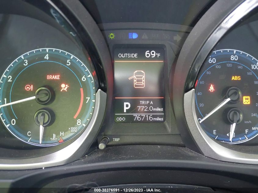 2015 TOYOTA COROLLA L/LE/LE PLS/PRM/S/S PLS - 5YFBURHE2FP232633