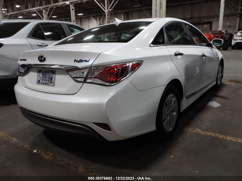 2014 HYUNDAI SONATA HYBRID - KMHEC4A40EA113515