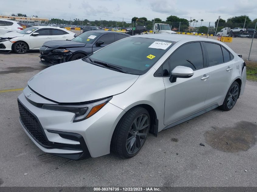 2024 TOYOTA COROLLA SE/NIGHT SHADE - 5YFS4MCEXRP174933