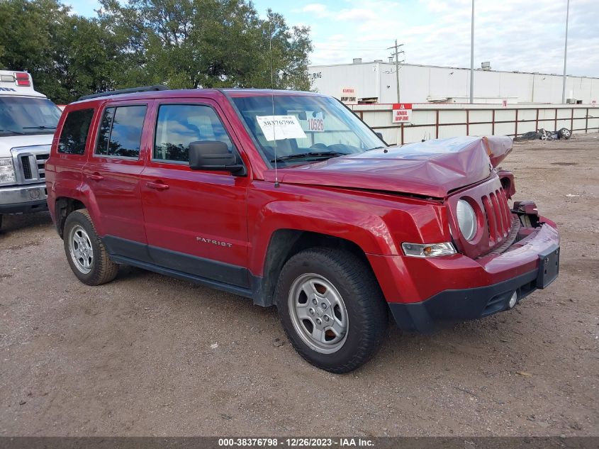 2014 JEEP PATRIOT SPORT - 1C4NJPBA7ED505096