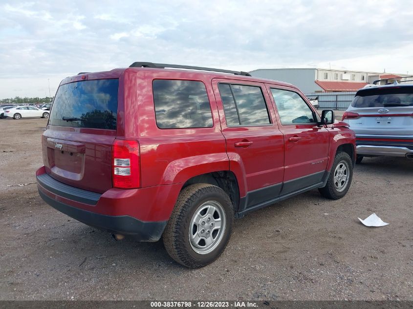 2014 JEEP PATRIOT SPORT - 1C4NJPBA7ED505096