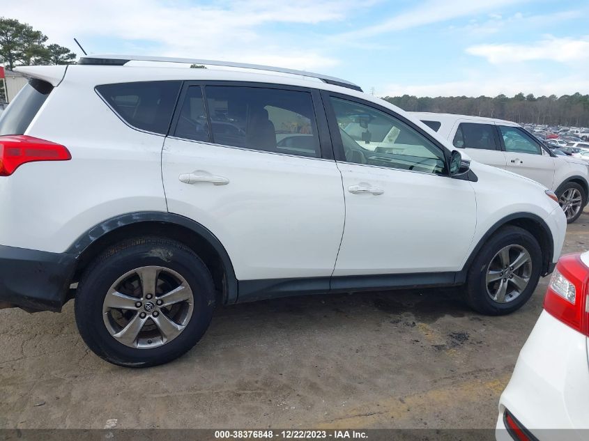 2015 TOYOTA RAV4 XLE - JTMRFREV3FD117121