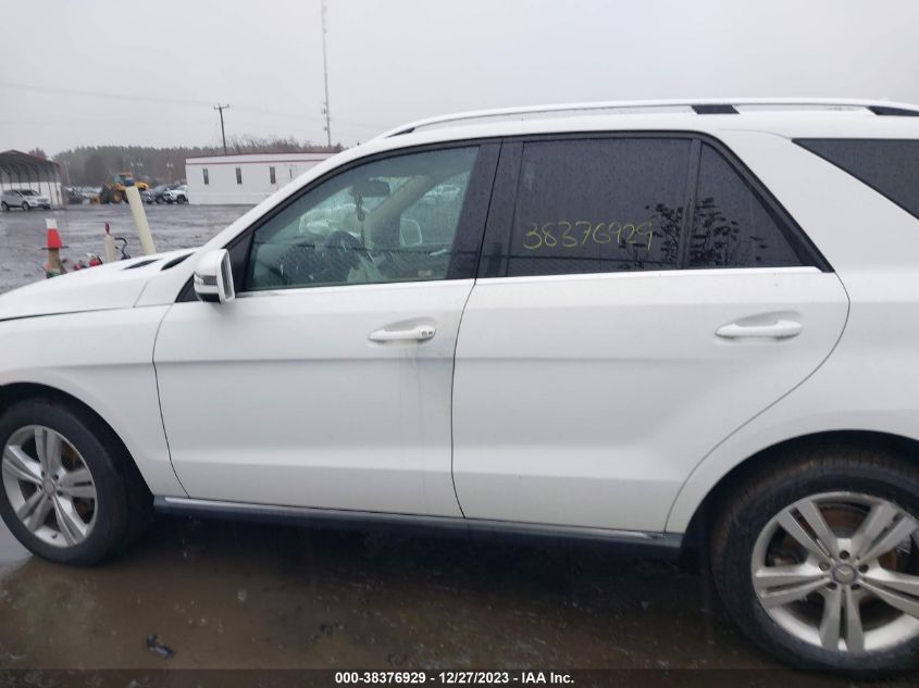 2014 MERCEDES-BENZ ML 350 4MATIC 4JGDA5HB6EA395719