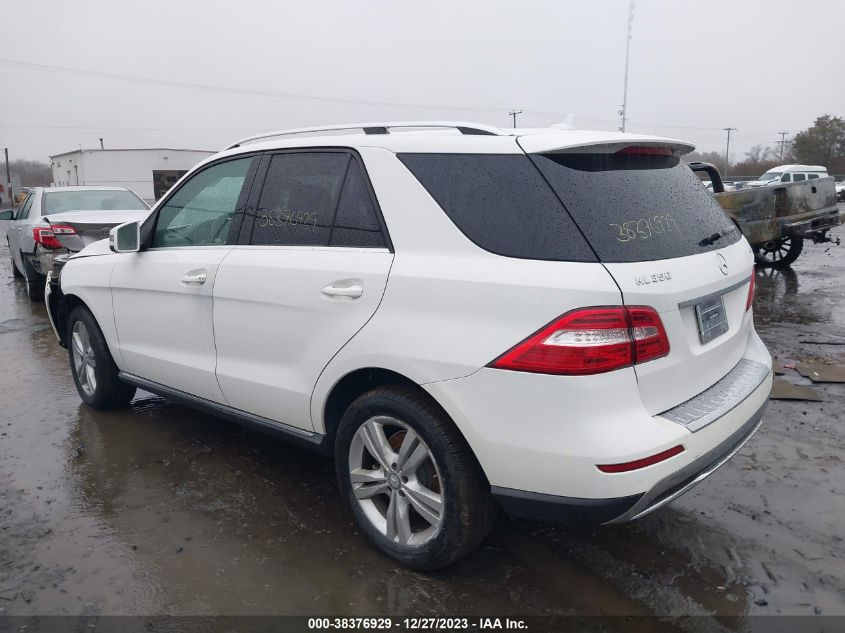 2014 MERCEDES-BENZ ML 350 4MATIC 4JGDA5HB6EA395719