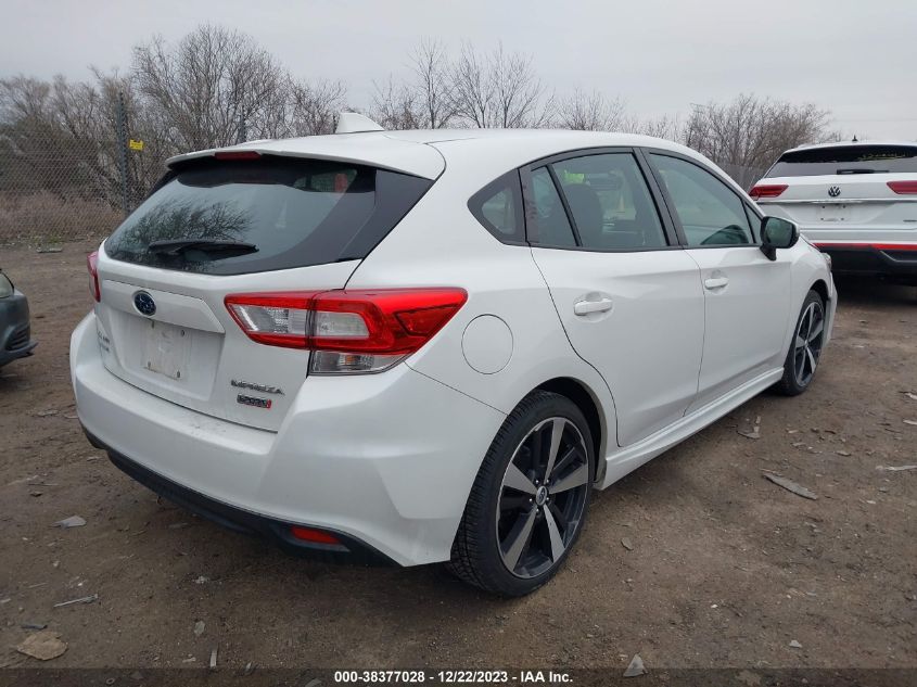 2018 SUBARU IMPREZA SPORT - 4S3GTAK61J3736958
