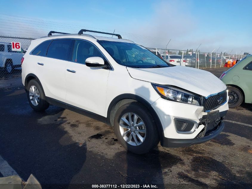 2018 KIA SORENTO LX/L - 5XYPG4A35JG348754