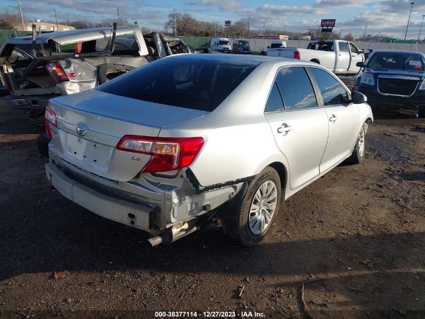 2014 TOYOTA CAMRY LE - 4T1BF1FK2EU409201