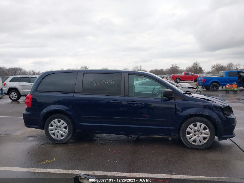 2014 DODGE GRAND CARAVAN AVP/SE - 2C4RDGBG2ER234796