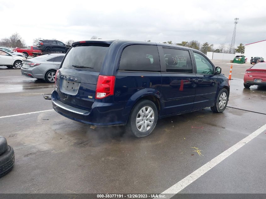 2014 DODGE GRAND CARAVAN AVP/SE - 2C4RDGBG2ER234796
