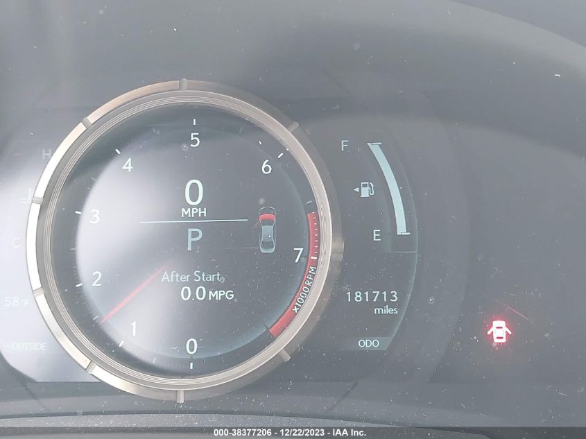2014 LEXUS IS 250 - JTHBF1D20E5039561