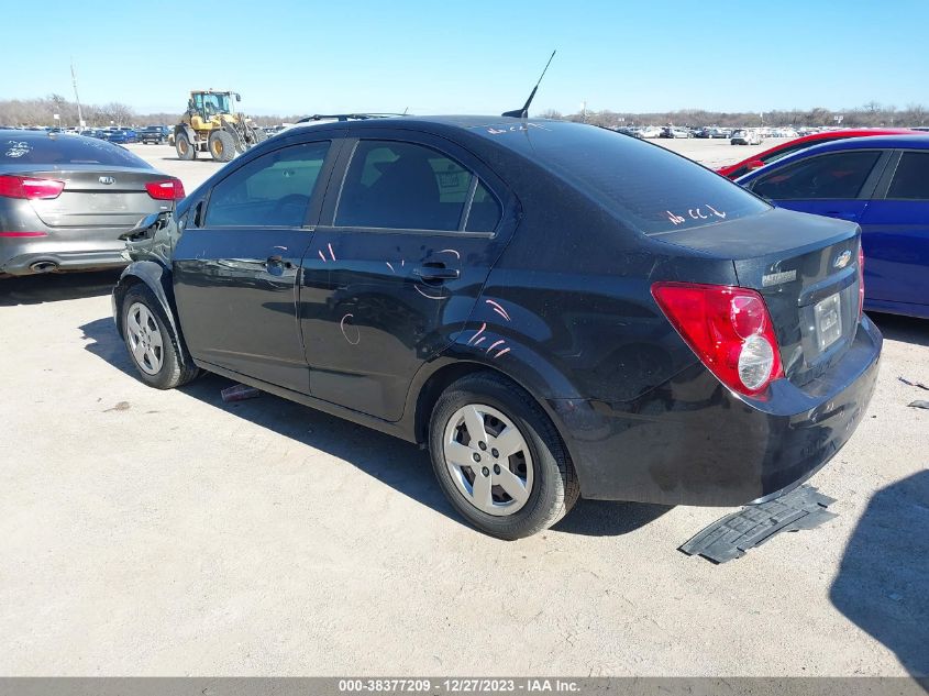 2014 CHEVROLET SONIC LS - 1G1JA5SH2E4171309