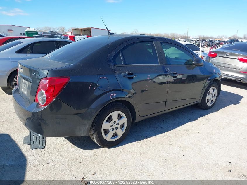 2014 CHEVROLET SONIC LS - 1G1JA5SH2E4171309