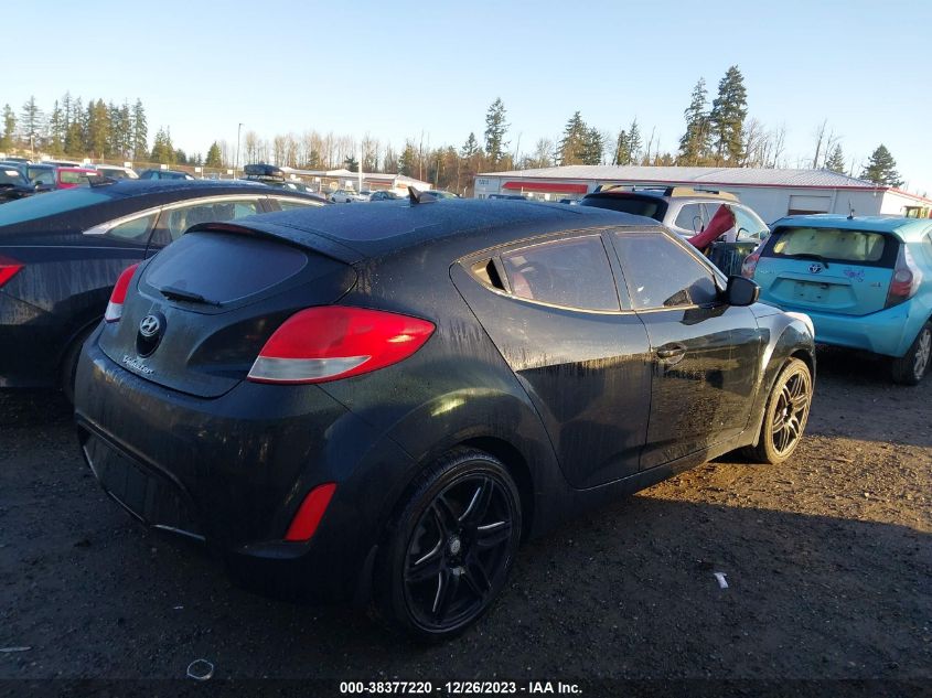 2013 HYUNDAI VELOSTER - KMHTC6AD5DU111324