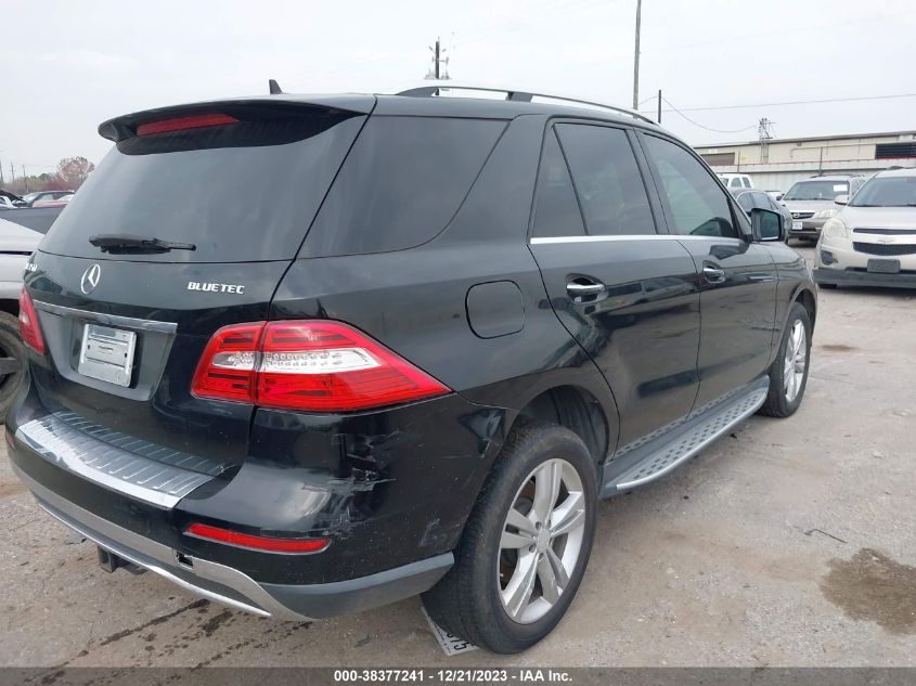 2014 MERCEDES-BENZ ML 350 BLUETEC 4MATIC 4JGDA2EB0EA287986