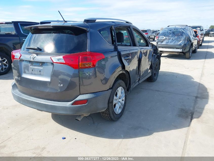 2015 TOYOTA RAV4 LE - JTMZFREV2FJ026875