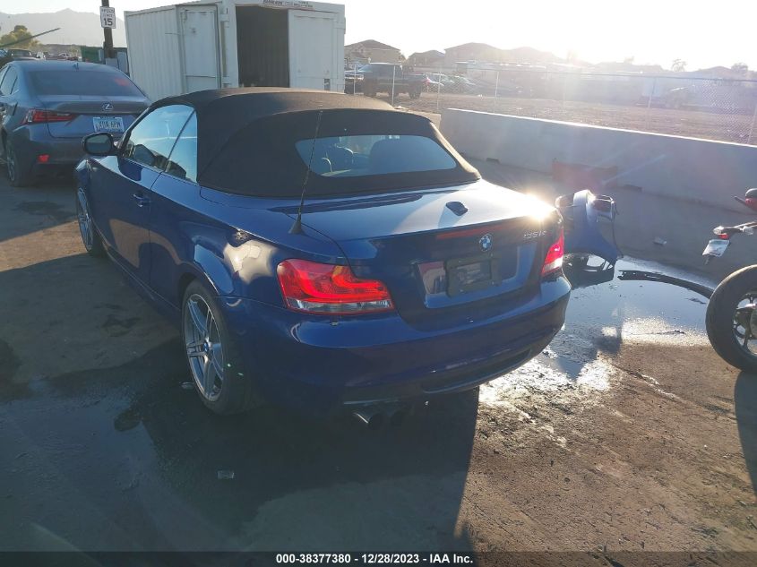 2013 BMW 135I WBAUN7C55DVM27277
