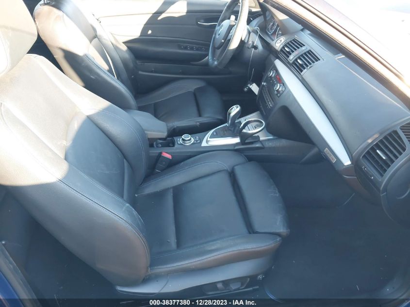 2013 BMW 135I WBAUN7C55DVM27277