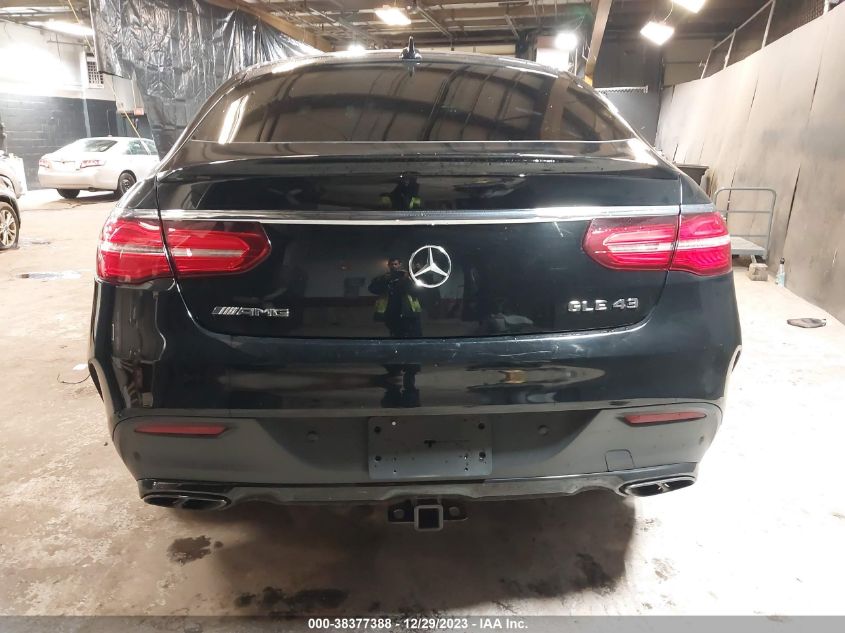 2019 MERCEDES-BENZ AMG GLE 43 COUPE 4MATIC 4JGED6EBXKA137284