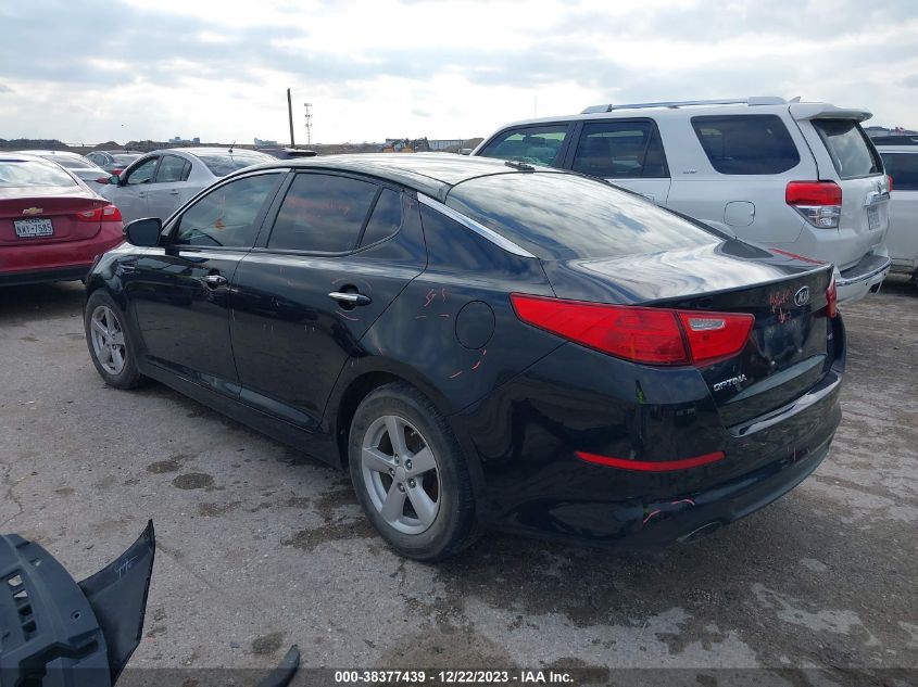 2015 KIA OPTIMA LX - 5XXGM4A76FG388591