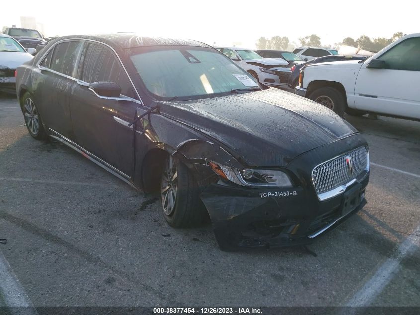 1LN6L9PK3K5602616 LINCOLN CONTINENTAL 2019