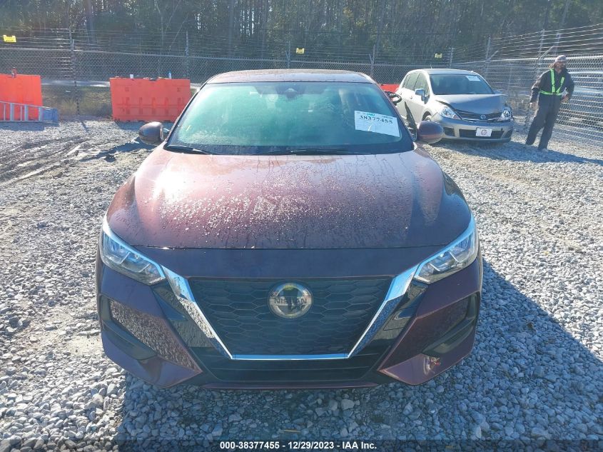 2022 NISSAN SENTRA SV XTRONIC CVT - 3N1AB8CV2NY308016