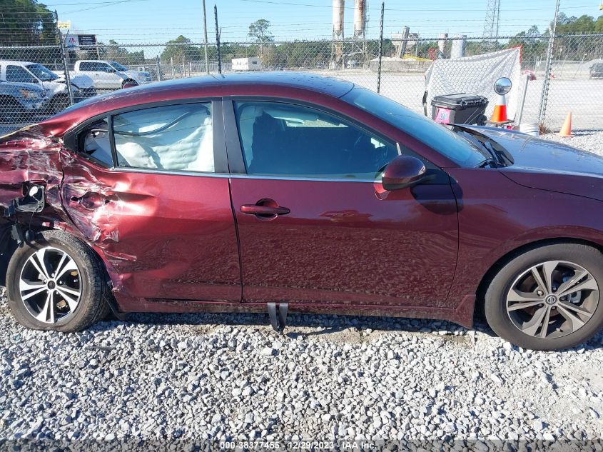 2022 NISSAN SENTRA SV XTRONIC CVT - 3N1AB8CV2NY308016