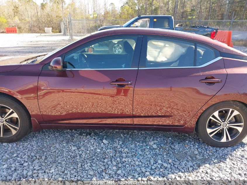 2022 NISSAN SENTRA SV XTRONIC CVT - 3N1AB8CV2NY308016