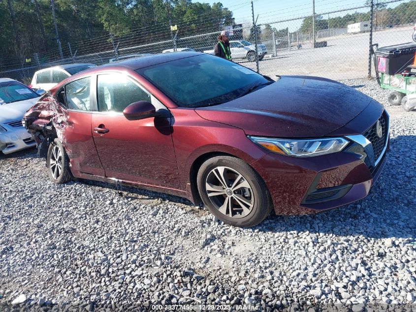 2022 NISSAN SENTRA SV XTRONIC CVT - 3N1AB8CV2NY308016