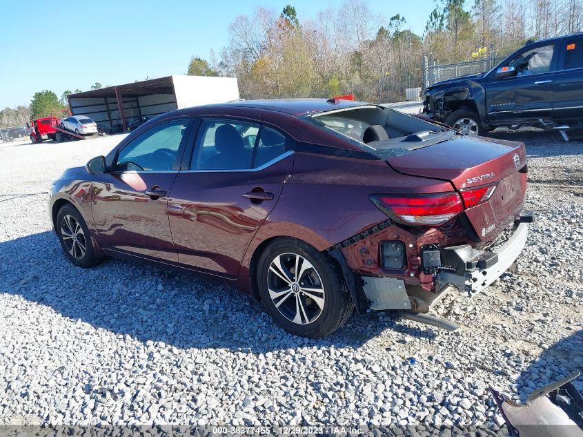2022 NISSAN SENTRA SV XTRONIC CVT - 3N1AB8CV2NY308016
