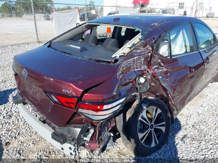 2022 NISSAN SENTRA SV XTRONIC CVT - 3N1AB8CV2NY308016