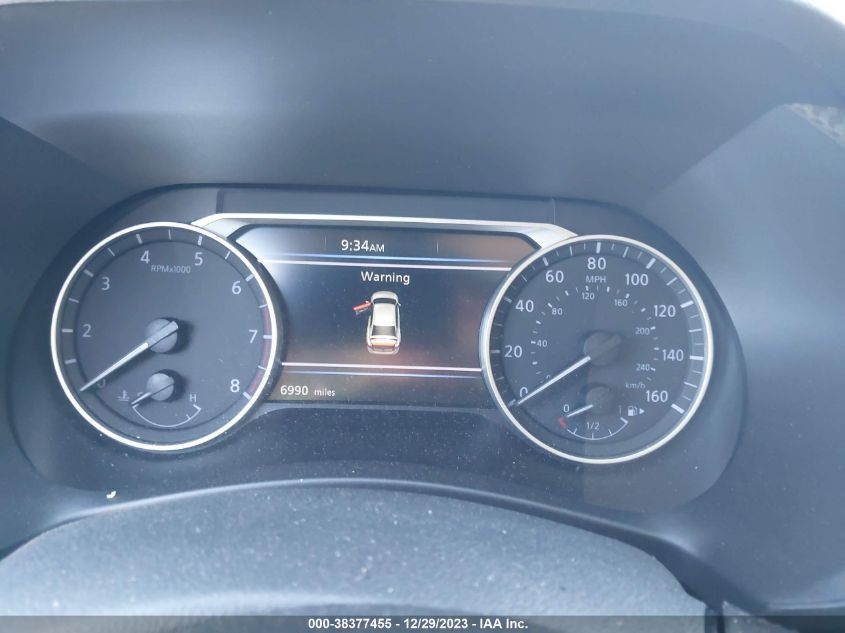 2022 NISSAN SENTRA SV XTRONIC CVT - 3N1AB8CV2NY308016