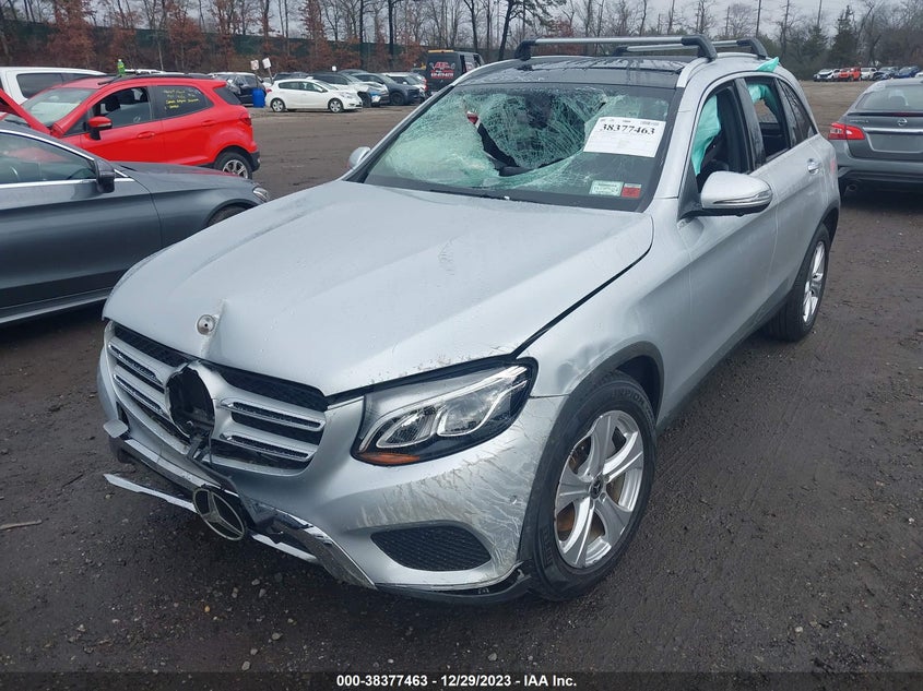 VIN WDC0G4KB6JV088410 2018 MERCEDES-BENZ GLC 300 4MATIC