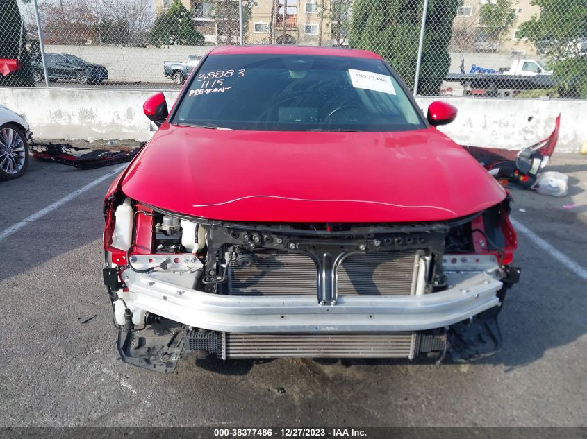 2022 HONDA CIVIC EXL - 19XFL1H75NE003693