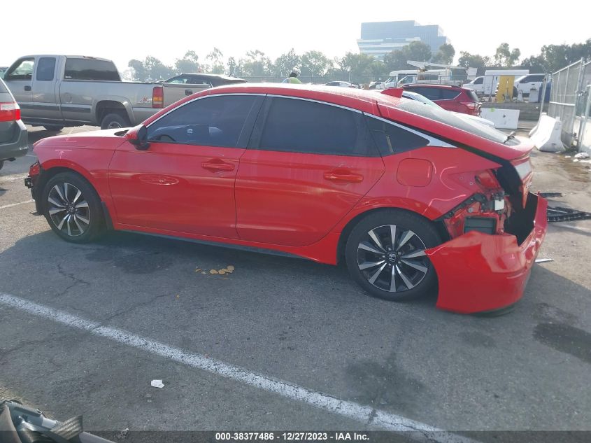 2022 HONDA CIVIC EXL - 19XFL1H75NE003693