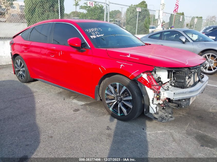 2022 HONDA CIVIC EXL - 19XFL1H75NE003693