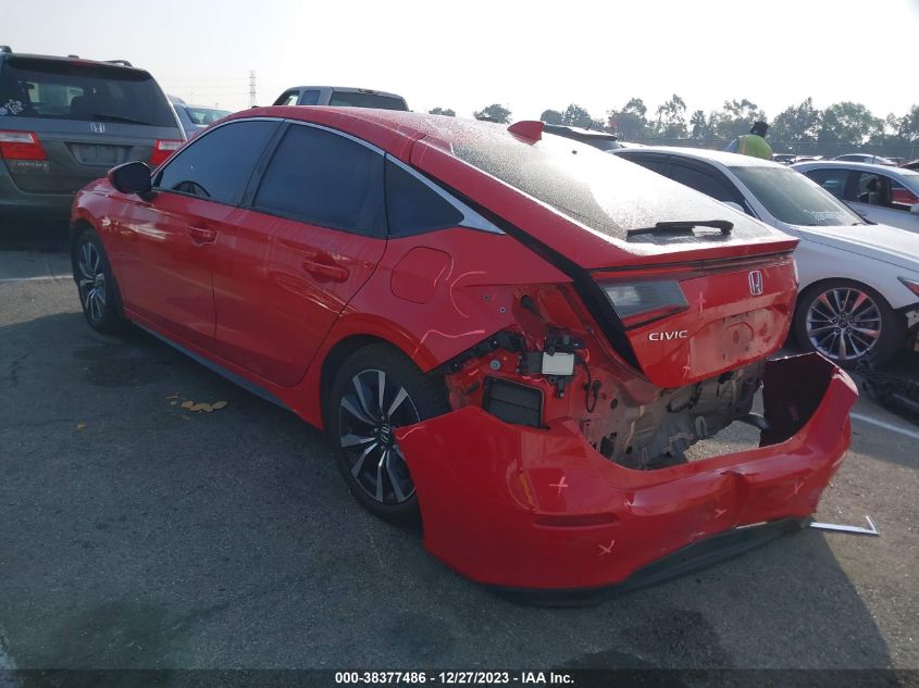2022 HONDA CIVIC EXL - 19XFL1H75NE003693