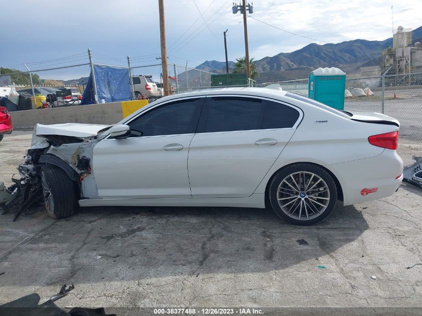 2018 BMW 530E IPERFORMANCE WBAJA9C53JB033364